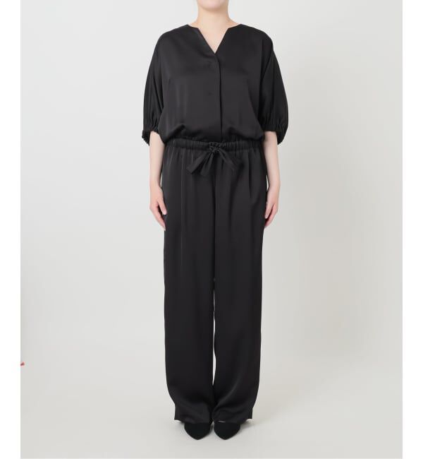 VERMEIL par iena「《一部WEB限定》サテンオールインワン」|オールインワン|