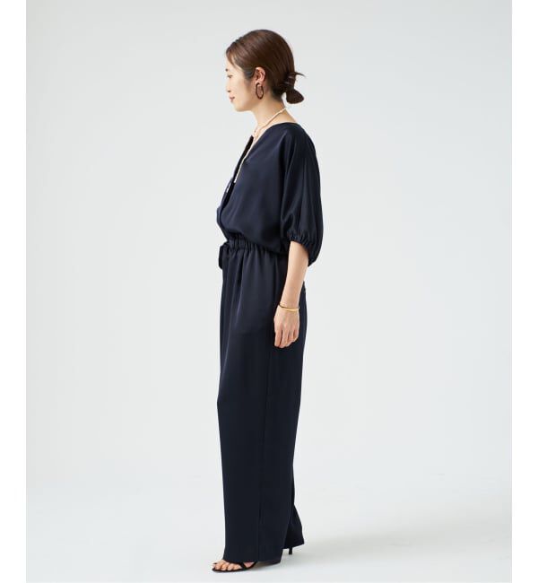 VERMEIL par iena「《一部WEB限定》サテンオールインワン」|オールインワン|