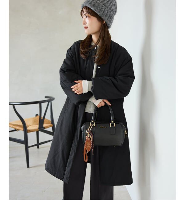SLOBE IENA「《WEB限定/追加予約》中綿ストール付きノーカラーコート」|その他|
