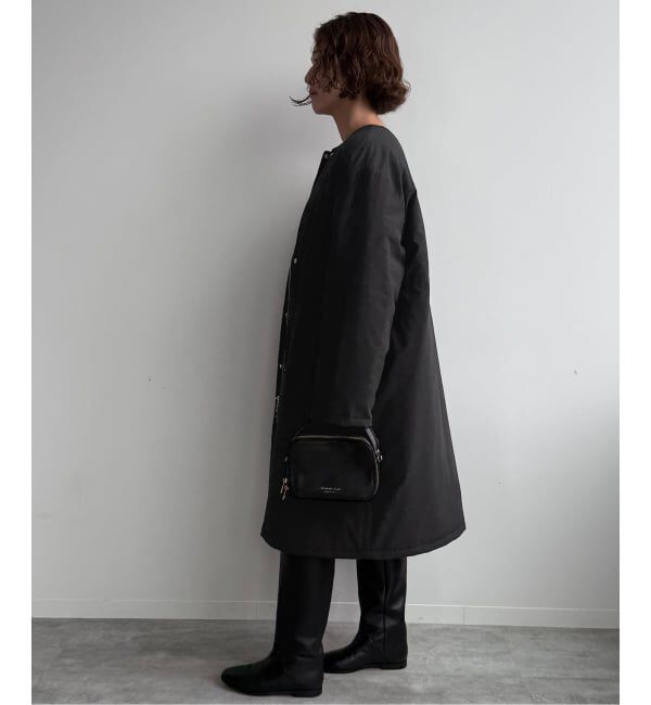 SLOBE IENA「《WEB限定/追加予約》中綿ストール付きノーカラーコート」|その他|
