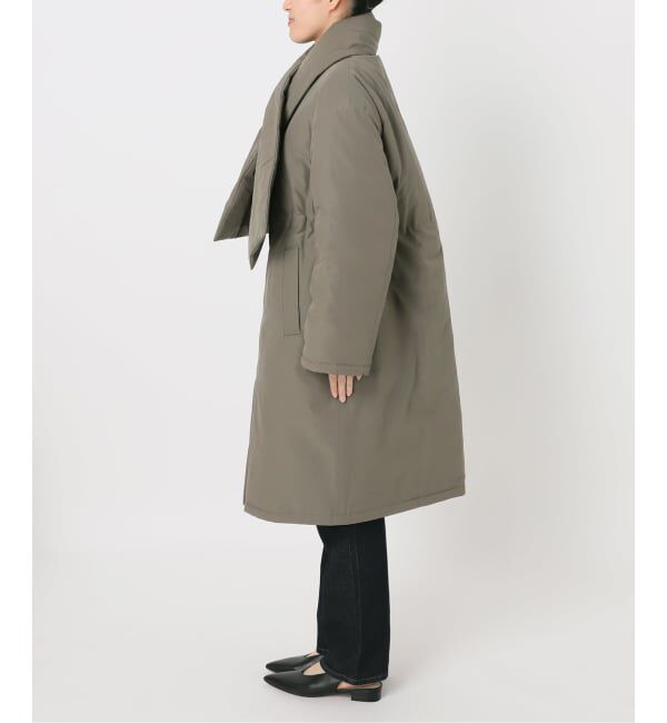 SLOBE IENA「《WEB限定/追加予約》中綿ストール付きノーカラーコート」|その他|