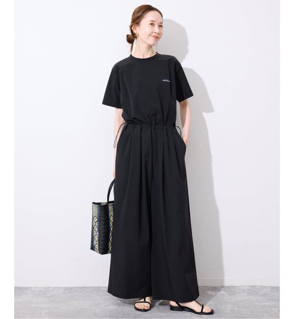 SLOBE IENA「《撥水/UVカット/ストレッチ/WEB限定/追加》THOUSAND MILE SLOBE別注 オールインワン」|オールインワン|