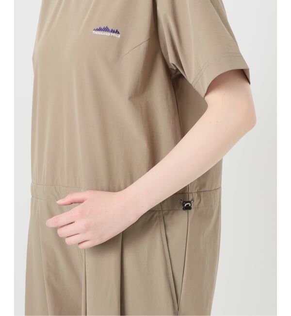 SLOBE IENA「《撥水/UVカット/ストレッチ/WEB限定/追加》THOUSAND MILE SLOBE別注 オールインワン」|オールインワン|