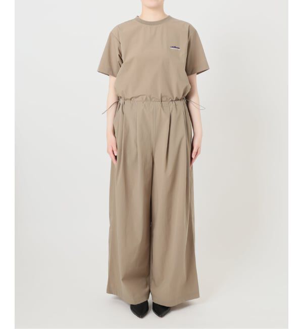 SLOBE IENA「《撥水/UVカット/ストレッチ/WEB限定/追加》THOUSAND MILE SLOBE別注 オールインワン」|オールインワン|