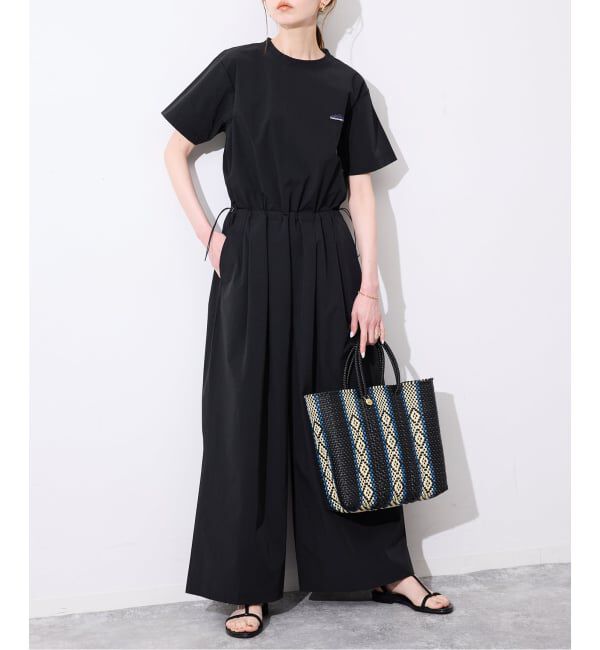 SLOBE IENA「《撥水/UVカット/ストレッチ/WEB限定/追加》THOUSAND MILE SLOBE別注 オールインワン」|オールインワン|
