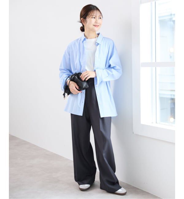 SLOBE IENA「《追加4》SLOBE 3WAY スムース巾着バッグ」|その他|