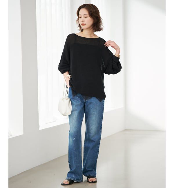 SLOBE IENA「《追加4》SLOBE 3WAY スムース巾着バッグ」|その他|