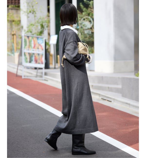 SLOBE IENA「《追加4》SLOBE 3WAY スムース巾着バッグ」|その他|