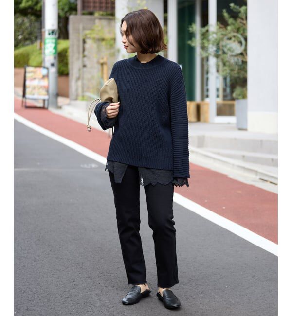 SLOBE IENA「《追加4》SLOBE 3WAY スムース巾着バッグ」|その他|