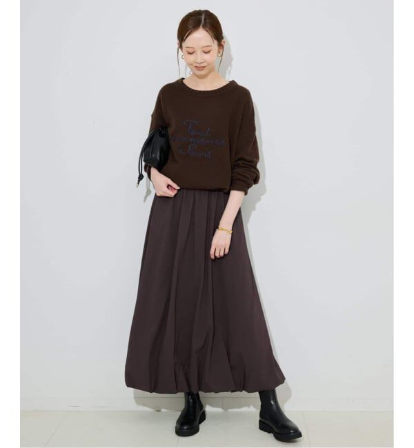 SLOBE IENA「《追加4》SLOBE 3WAY スムース巾着バッグ」|その他|