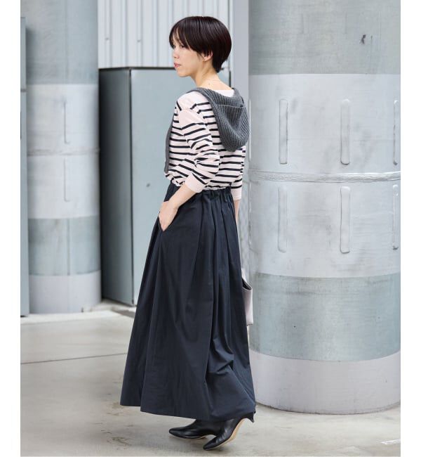 IENA「《WEB限定/追加》SEATTLEボーダーボートネックプルオーバー」|ニット・セーター|