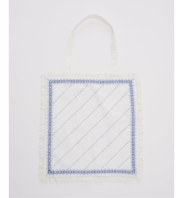 SLOBE IENA「《追加》crinkle crinkle crinkle SLOBE別注 handkerchief tote」|トートバッグ|