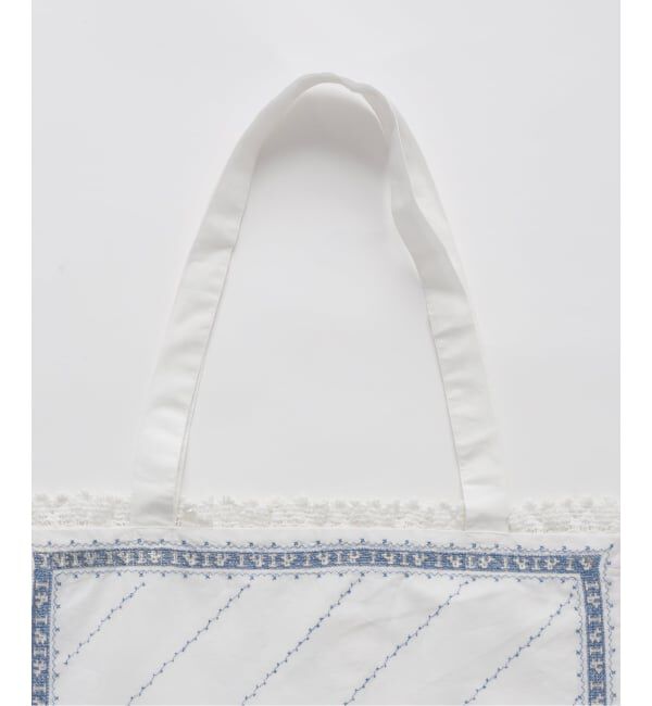 SLOBE IENA「《追加》crinkle crinkle crinkle SLOBE別注 handkerchief tote」|トートバッグ|