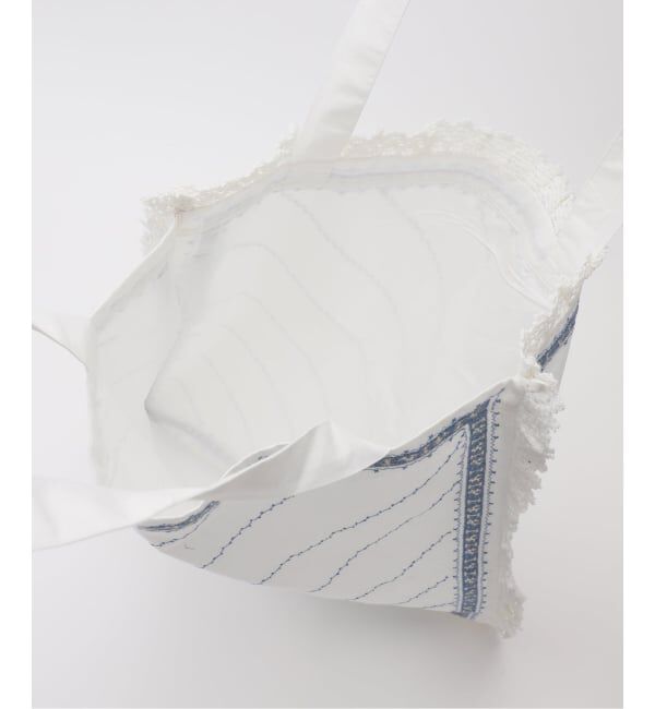 SLOBE IENA「《追加》crinkle crinkle crinkle SLOBE別注 handkerchief tote」|トートバッグ|