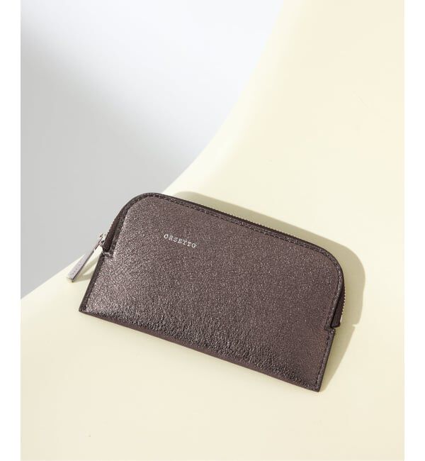 VERMEIL par iena「《追加2》ORSETTO オルセット フラグメントケース 素材別注 W155H85mm 03-013-15」|財布|ゴールド