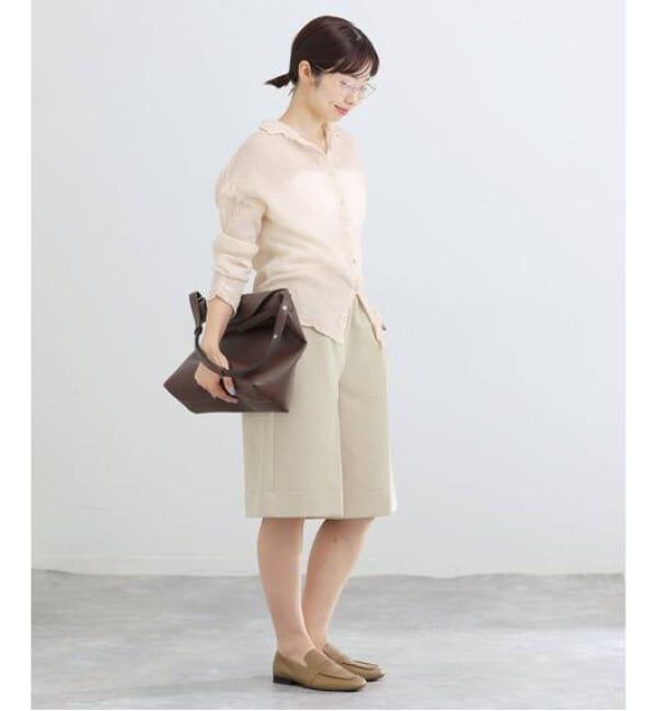 IENA「《追加》LES ATELIERS FRANCAIS DE CONFECTION Blouse Desert PE26BLDESERTGDC」|シャツ・ブラウス|