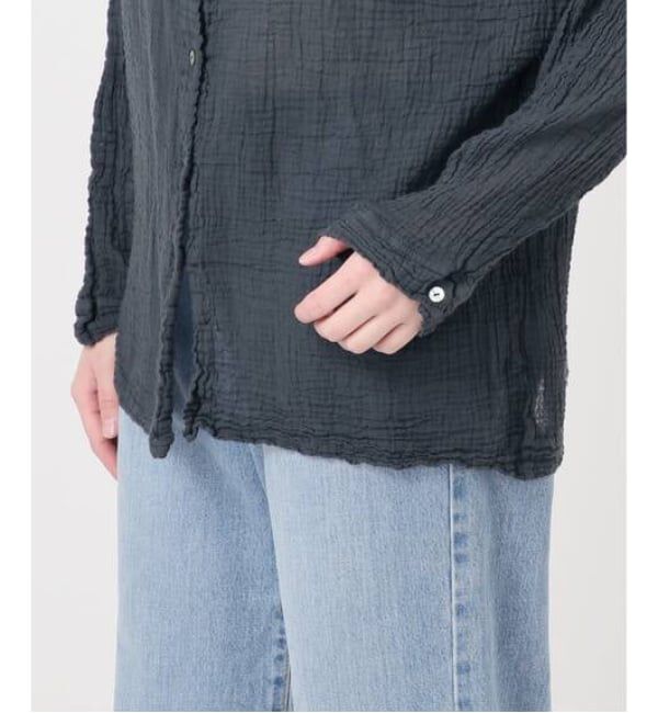 IENA「《追加》LES ATELIERS FRANCAIS DE CONFECTION Blouse Desert PE26BLDESERTGDC」|シャツ・ブラウス|