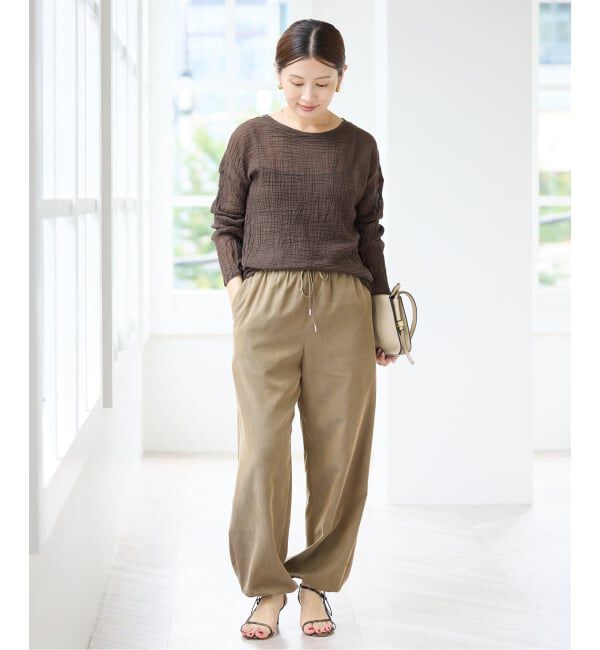 IENA「《追加》LES ATELIERS FRANCAIS DE CONFECTION T Manches Longues PE26TSMLGDC」|シャツ・ブラウス|