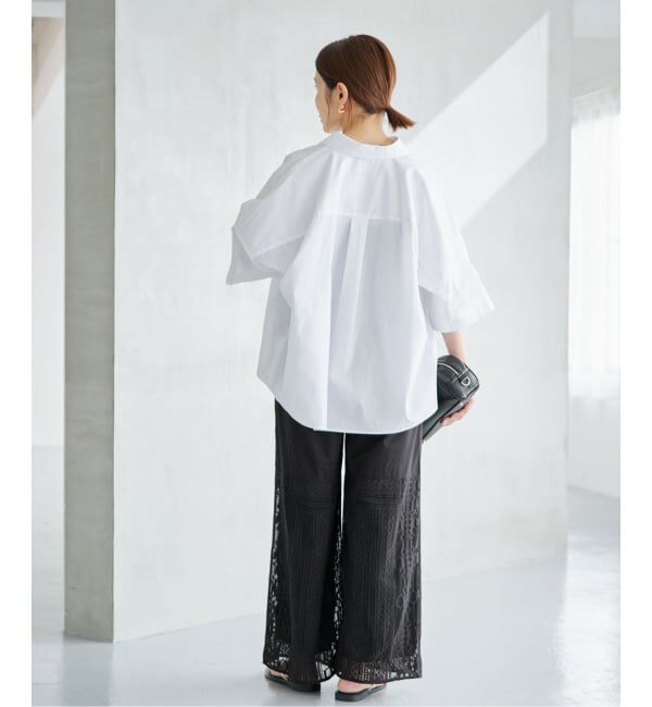 IENA「《手洗い可》ENパッチワークレースイージーパンツ」|その他|