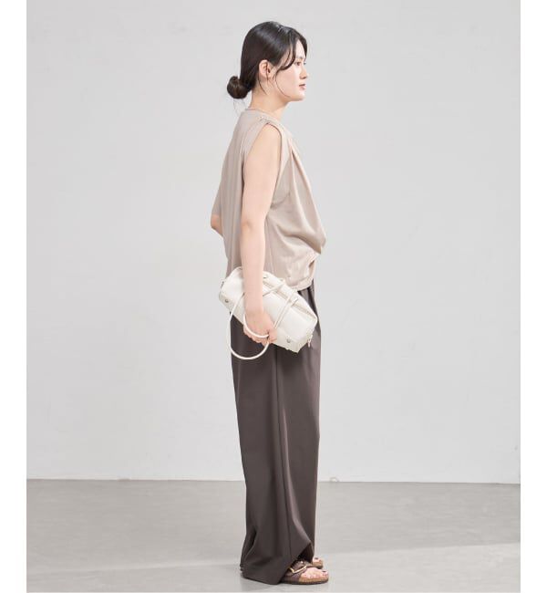 IENA「《接触冷感》アシメトリソフトプルオーバー」|Tシャツ・カットソー|
