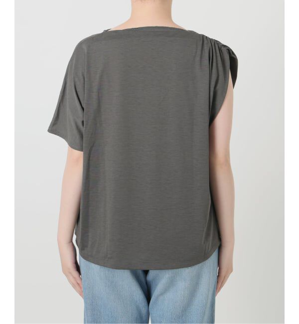 IENA「《接触冷感》アシメトリソフトプルオーバー」|Tシャツ・カットソー|