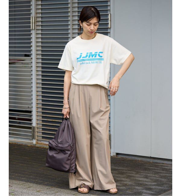 IENA「《接触冷感/防シワ》Cool touchイージースラックス」|スラックス|