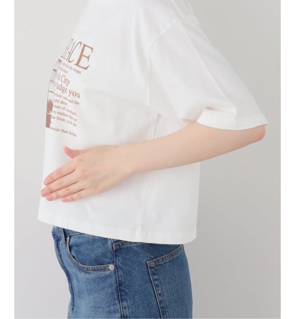 SLOBE IENA「《追加》SCREEN STARS SLOBE別注 ショートニュースペーパーTEE」|Tシャツ・カットソー|