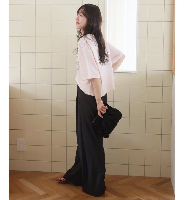 SLOBE IENA「《追加》SCREEN STARS SLOBE別注 ショートニュースペーパーTEE」|Tシャツ・カットソー|