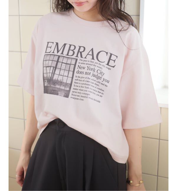 SLOBE IENA「《追加》SCREEN STARS SLOBE別注 ショートニュースペーパーTEE」|Tシャツ・カットソー|