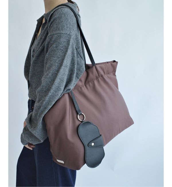 SLOBE IENA「OUTDOOR/アウトドア SLOBE別注 ナイロントートバッグ」|トートバッグ|ボルドー