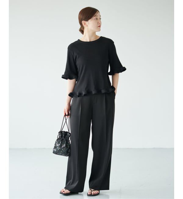 IENA「《WEB限定/追加》オーガニックコットン WAVE Tシャツ」|Tシャツ・カットソー|