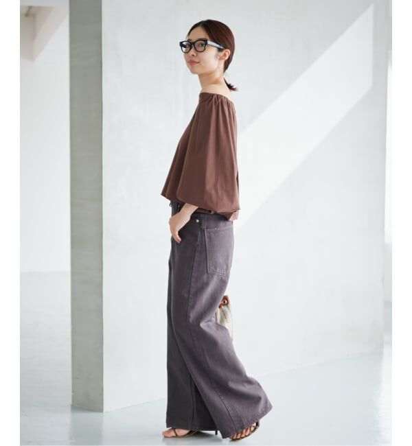 IENA「upper hights/アッパーハイツ THE 別注 LINA デニムパンツ」|デニム|