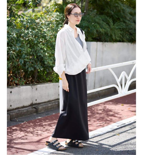 SLOBE IENA「《追加/シリーズあり》リネンコットンカシュクール」|シャツ・ブラウス|