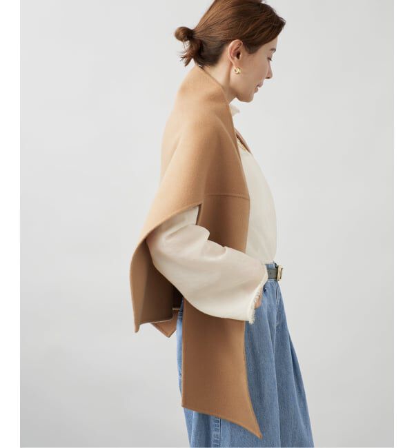 VERMEIL par iena「《予約》woolリバー2WAYストール」|ストール|