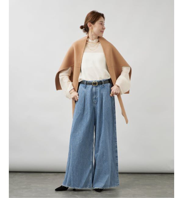 VERMEIL par iena「《予約》woolリバー2WAYストール」|ストール|