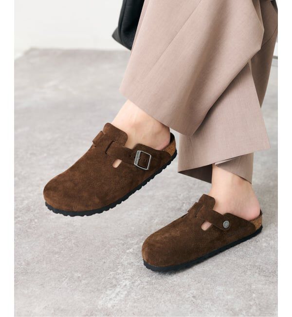 SLOBE IENA「《WEB限定サイズあり/予約》BIRKENSTOCK/ビルケンシュトック Boston」|スリッポン|