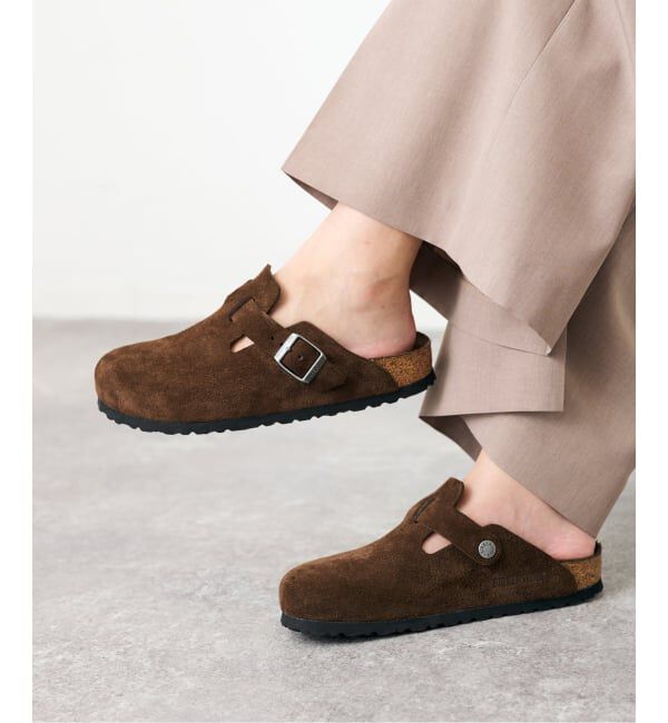 SLOBE IENA「《WEB限定サイズあり/予約》BIRKENSTOCK/ビルケンシュトック Boston」|スリッポン|
