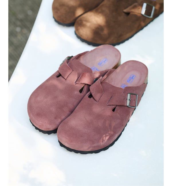 SLOBE IENA「《WEB限定サイズあり/予約》BIRKENSTOCK/ビルケンシュトック Boston」|スリッポン|