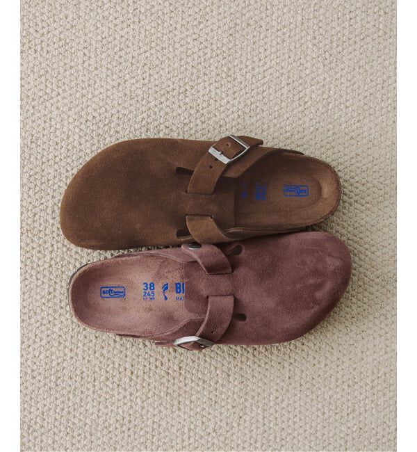 SLOBE IENA「《WEB限定サイズあり/予約》BIRKENSTOCK/ビルケンシュトック Boston」|スリッポン|
