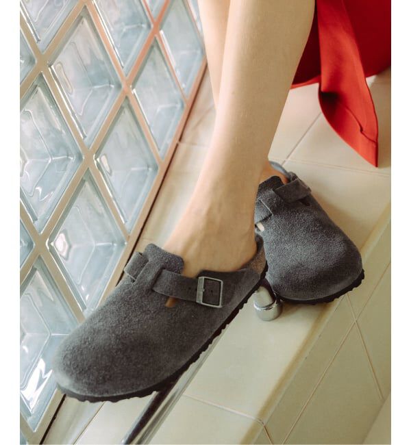 SLOBE IENA「《WEB限定サイズあり/予約》BIRKENSTOCK/ビルケンシュトック Boston」|スリッポン|