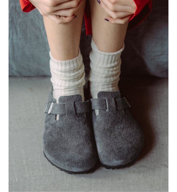SLOBE IENA「《WEB限定サイズあり/予約》BIRKENSTOCK/ビルケンシュトック Boston」|スリッポン|