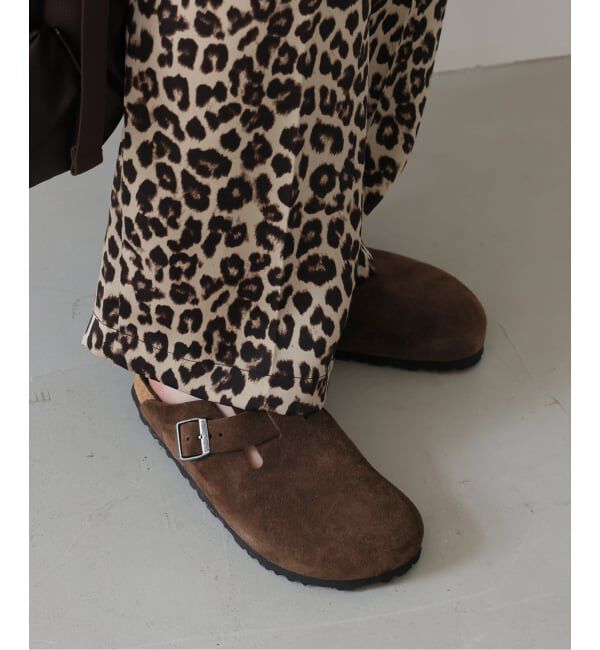 SLOBE IENA「《WEB限定サイズあり/予約》BIRKENSTOCK/ビルケンシュトック Boston」|スリッポン|ブラウン