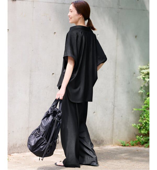 SLOBE IENA「《2枚セット》デニムライクセットアップ」|シャツ・ブラウス|