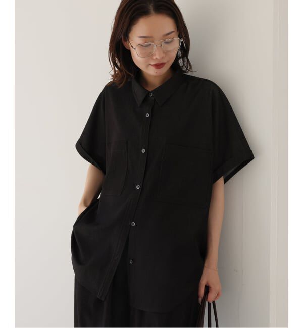 SLOBE IENA「《2枚セット》デニムライクセットアップ」|シャツ・ブラウス|