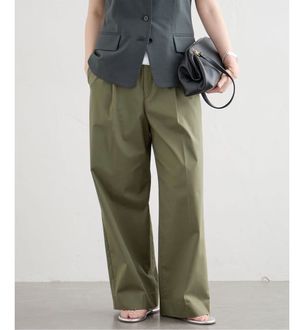 IENA「ソフトチノトラウザー」|チノ|