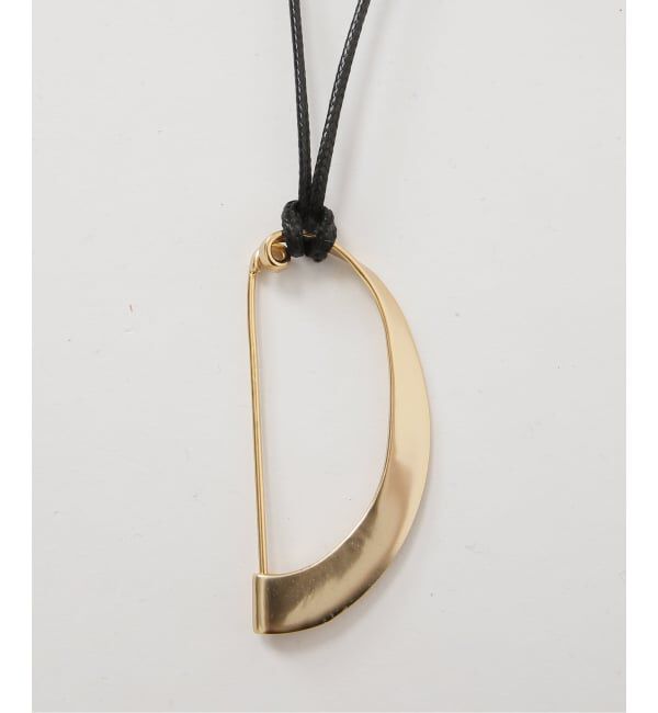 IENA「《予約》JAMIRAY/ジャミレイ MODERN CURVE PIN NL ネックレス 254-270122」|ネックレス|