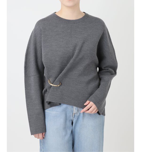 IENA「《予約》JAMIRAY/ジャミレイ MODERN CURVE PIN NL ネックレス 254-270122」|ネックレス|