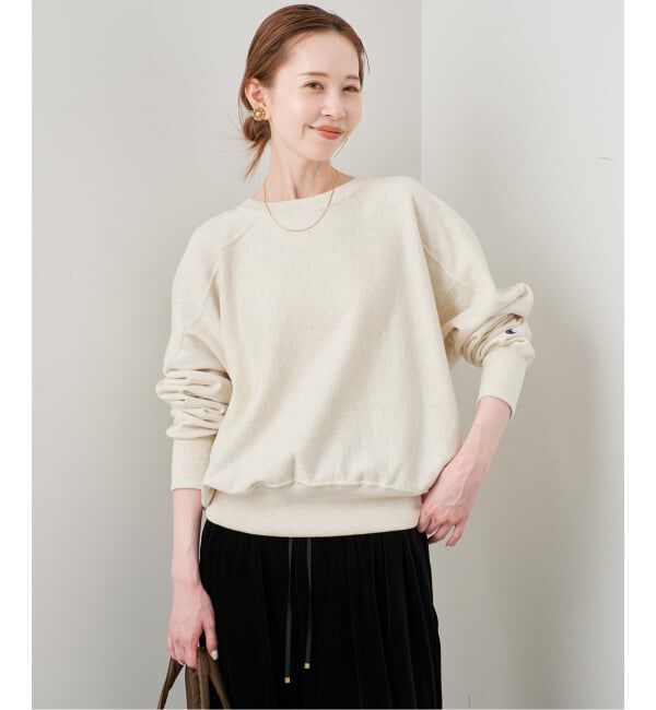 SLOBE IENA「《予約》Champion/チャンピオン SLOBE別注 ラグランスウェット」|スウェット・ジャージ|