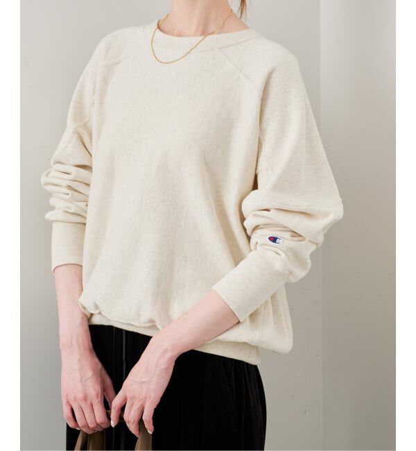 SLOBE IENA「《予約》Champion/チャンピオン SLOBE別注 ラグランスウェット」|スウェット・ジャージ|