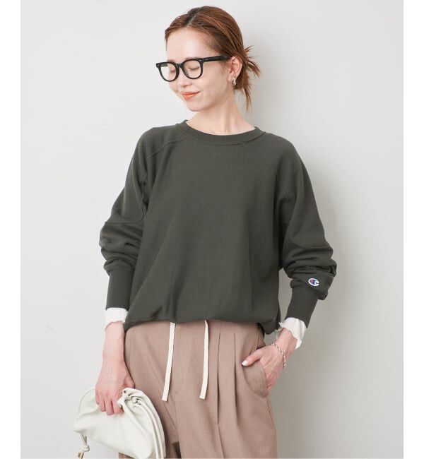 SLOBE IENA「《予約》Champion/チャンピオン SLOBE別注 ラグランスウェット」|スウェット・ジャージ|